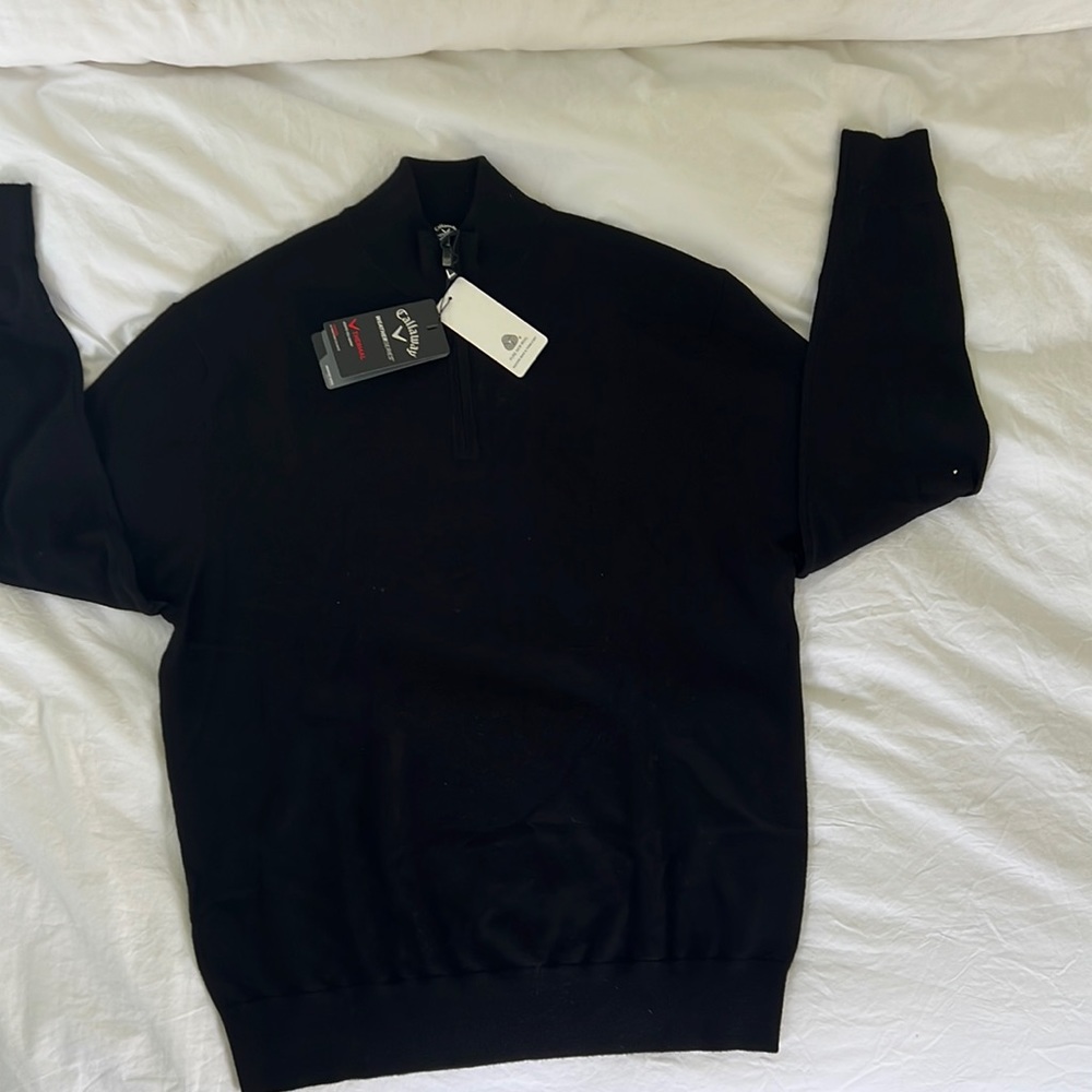 Brand new with tags merino wool call away 1/4 zip pullover